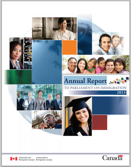 国会提交2013《联邦移民年度报告》