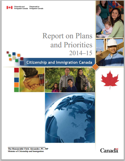 国会提交2014-2015《联邦移民年度报告》