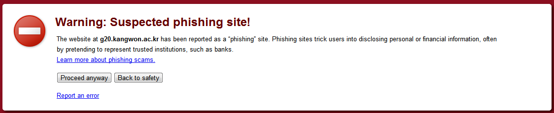 钓鱼盗号邮件（Phishing Scam）