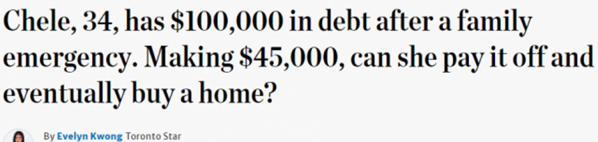 生活理财：加拿大女子欠下$10万巨款，通过理财摆脱债务，搬入新居